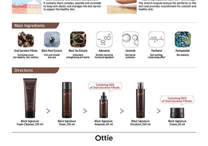 Black Signature Foam Cleanser - 120ml