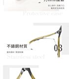 Cuticle Nail Nipper Gold - 1 pc
