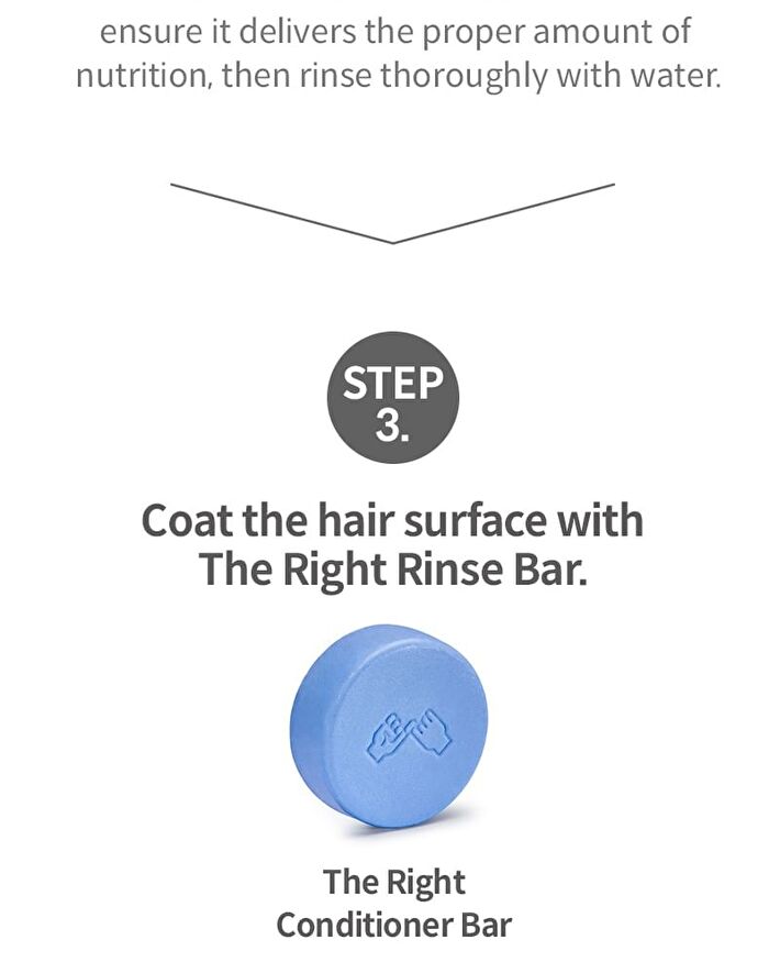 The RIGHT Conditioner Bar - 2026 Version - 120g