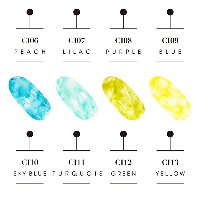 Julia UV Nail Color Ink CI02 Black - 15g