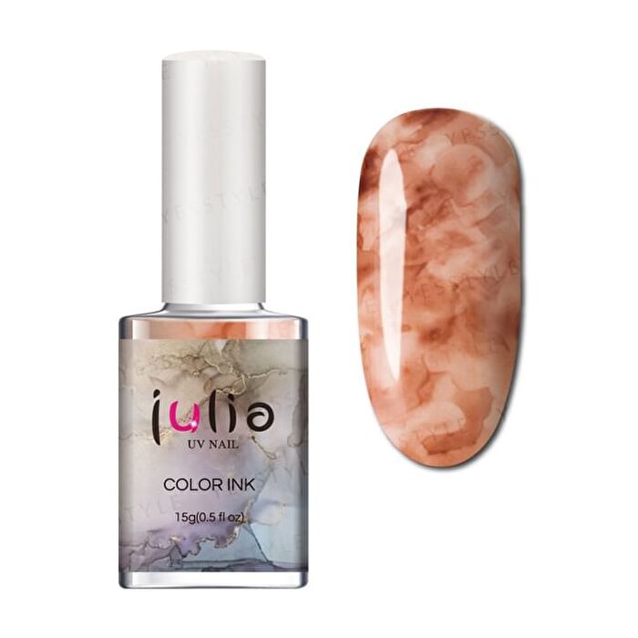 Julia UV Nail Color Ink CI03 Brown - 15g