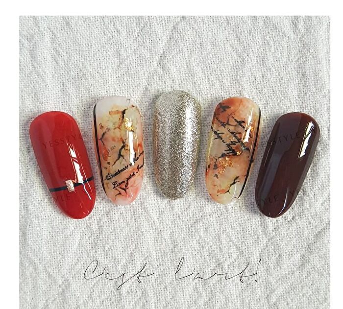 Julia UV Nail Color Ink CI05 Red - 15g