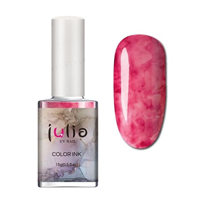 Julia UV Nail Color Ink CI05 Red - 15g