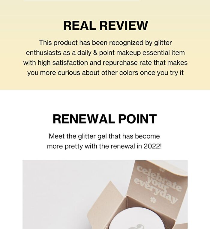 Get Loose Glitter Gel - 7 Colors - Renewed: N°2 Starlit Chaser