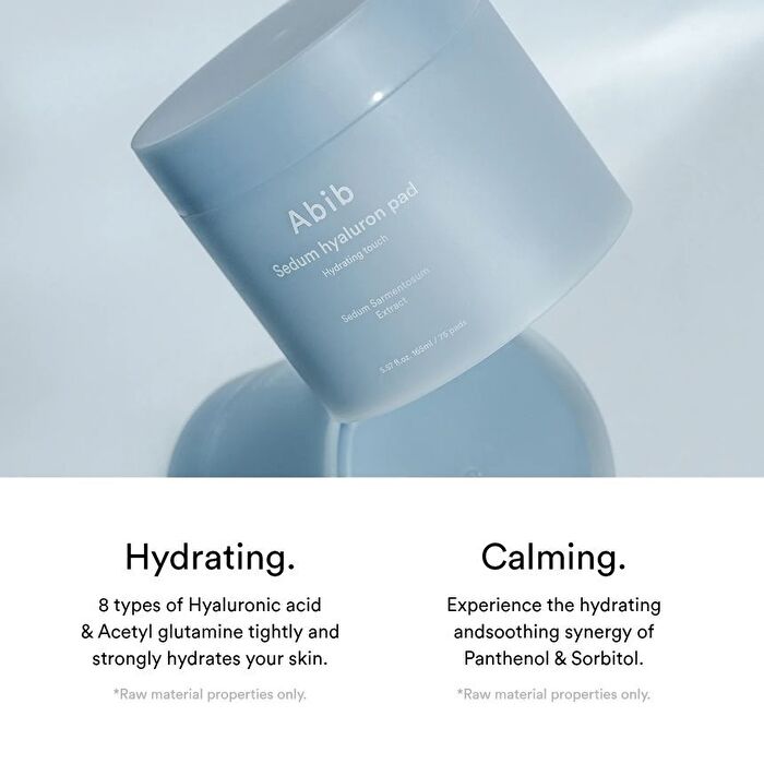 Sedum Hyaluron Pad Hydrating Touch - 75 pads