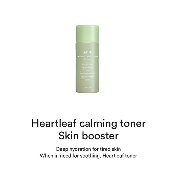 Heartleaf Calming Toner Skin Booster MINI - 30ml