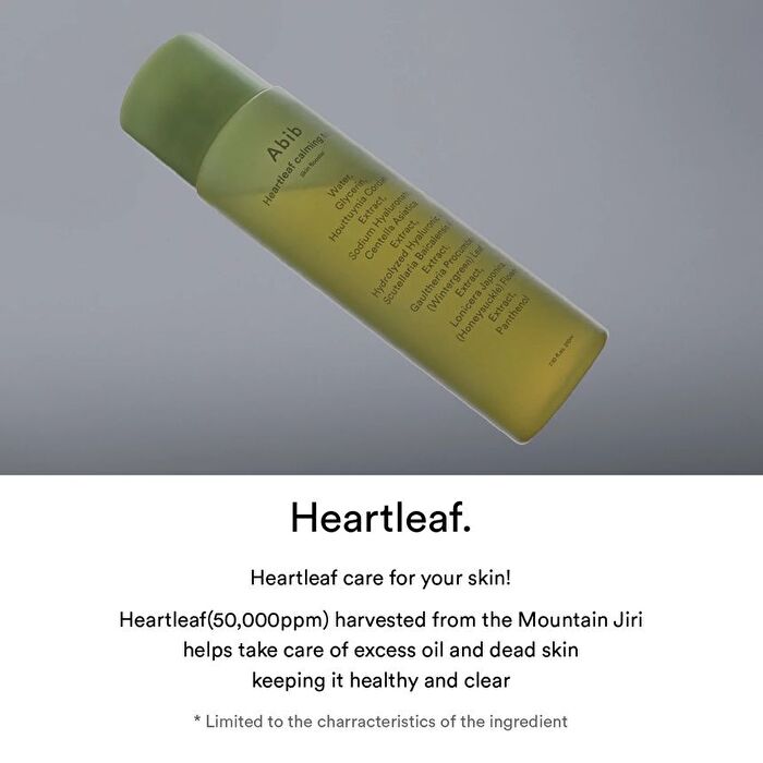 Heartleaf Calming Toner Skin Booster MINI - 30ml
