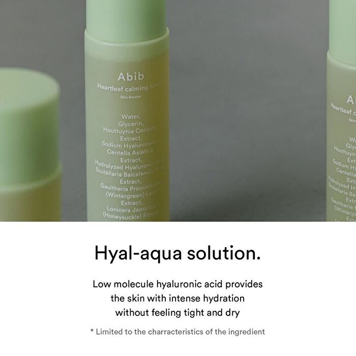 Heartleaf Calming Toner Skin Booster MINI - 30ml