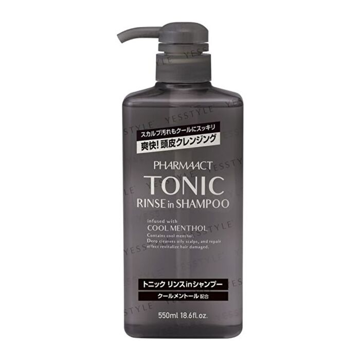 Kumano Cosme Pharmaact Tonic Rinse In Shampoo - 550ml