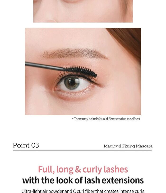 too cool for school Magicurl Fixing Mascara - 3 Colors - #02 Dark Brown