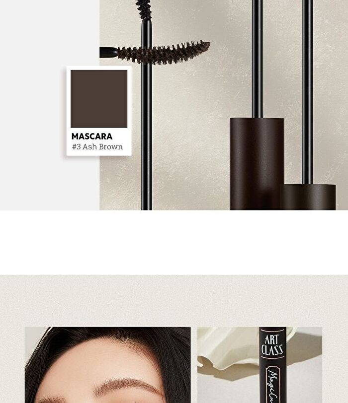 too cool for school Magicurl Fixing Mascara - 3 Colors - #02 Dark Brown
