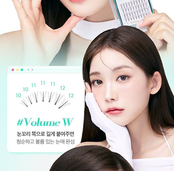 Toktok-Hara W Eyelash - 4 Types - 11mm