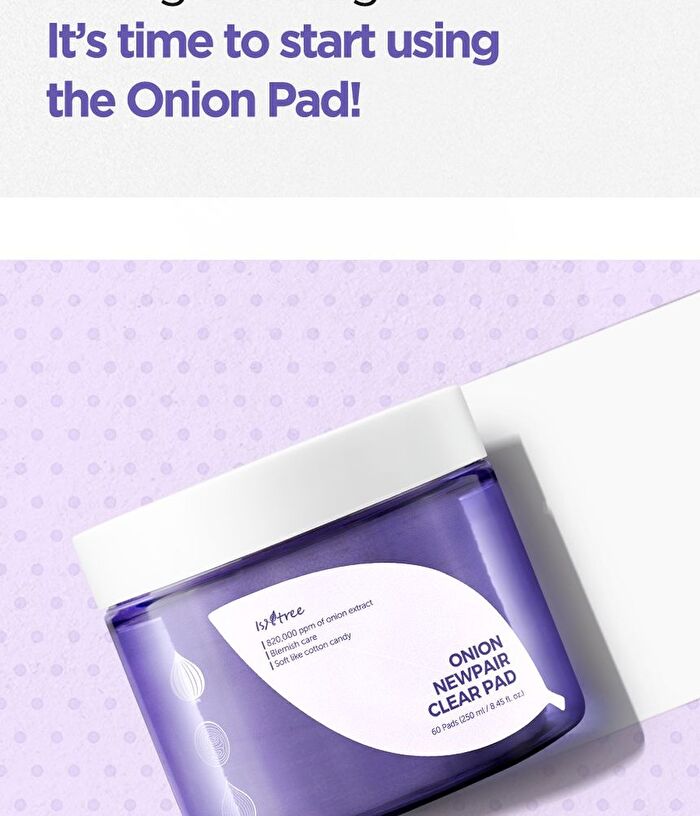 Onion Newpair Clear Pad - 60 pads