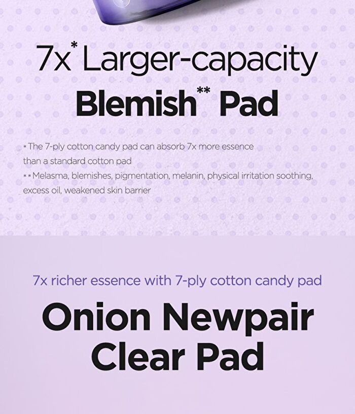 Onion Newpair Clear Pad - 60 pads