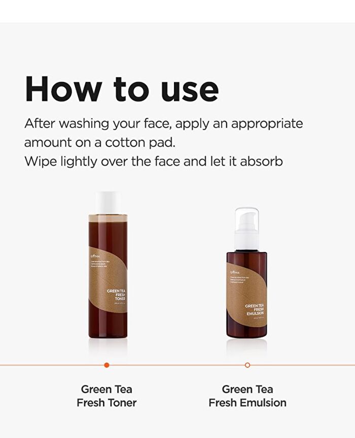 Green Tea Fresh Toner - New Version - 200ml