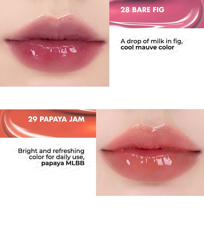 romand Juicy Lasting Tint Milk Grocery Edition - 2 Colors - #29 Papaya Jam