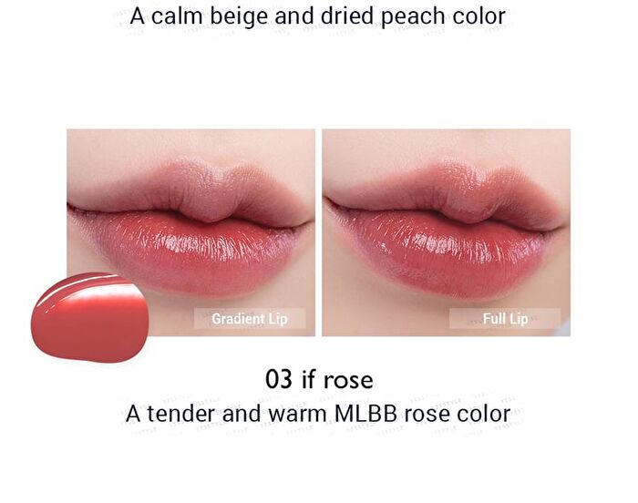 romand Dewyful Water Tint Milk Grocery Edition - 3 Colors - #10 Murmur Pink