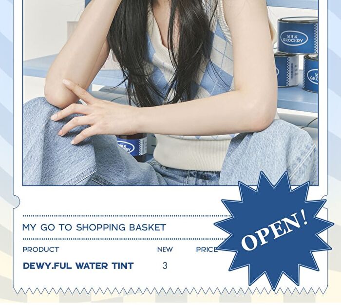 romand Dewyful Water Tint Milk Grocery Edition - 3 Colors - #10 Murmur Pink