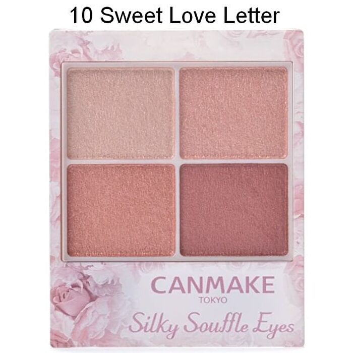 Canmake Silky Souffle Eyes - 10 Sweet Love Letter