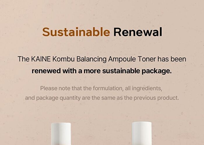 Kaine Kombu Balancing Ampoule Toner - 150ml