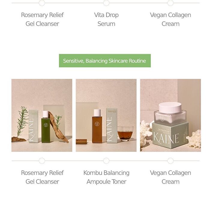 Kaine Rosemary Relief Gel Cleanser - 150ml