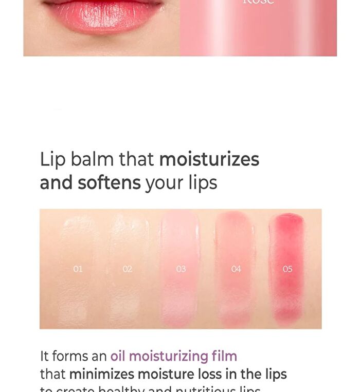 Essential Lip Balm - 5 Colors - #01 Peppermint