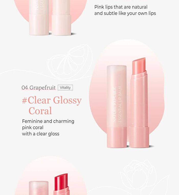 Essential Lip Balm - 5 Colors - #02 Herb