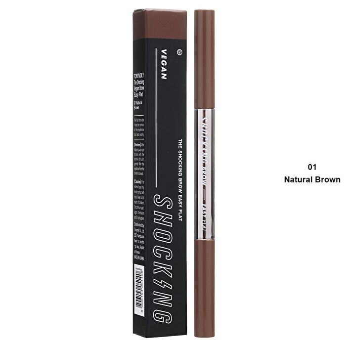 The Shocking Vegan Brow Easy Flat - 4 Colors - #02 Dark Brown