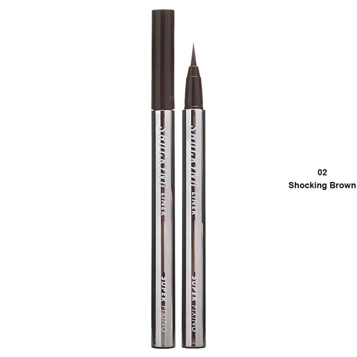 The Shocking Vegan Liner Super Fixing - 2 Colors - #02 Shocking Brown