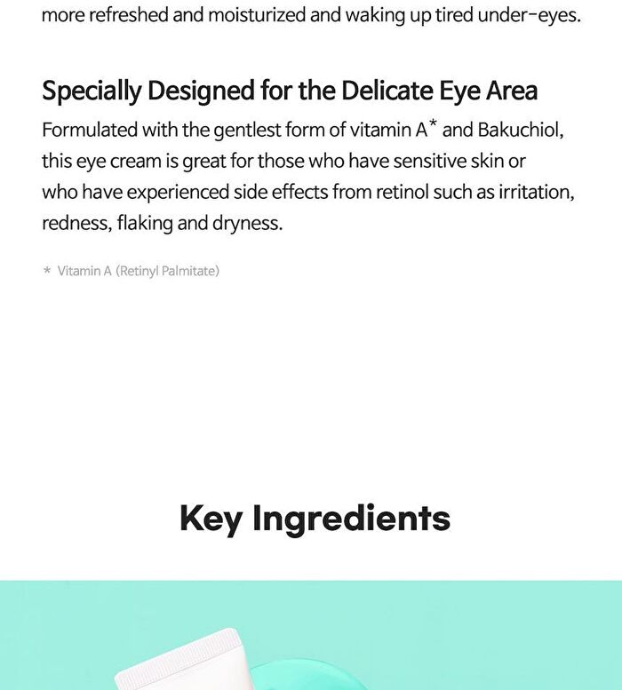 Tia\'m Vita A Bakuchiol Firming Eye Cream - 30ml