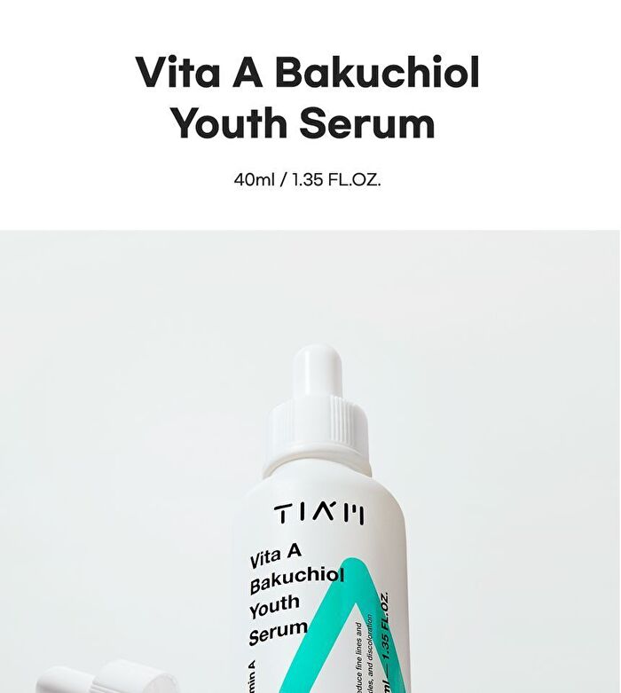 Tia\'m Vita A Bakuchiol Youth Serum - 40ml