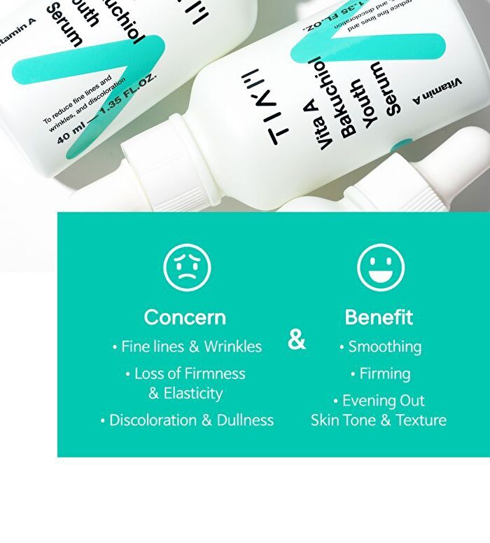 Tia\'m Vita A Bakuchiol Youth Serum - 40ml
