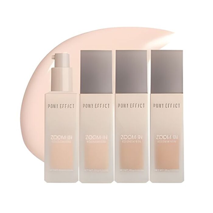 Zoom-In Foundation - 4 Colors - #02 Natural Ivory