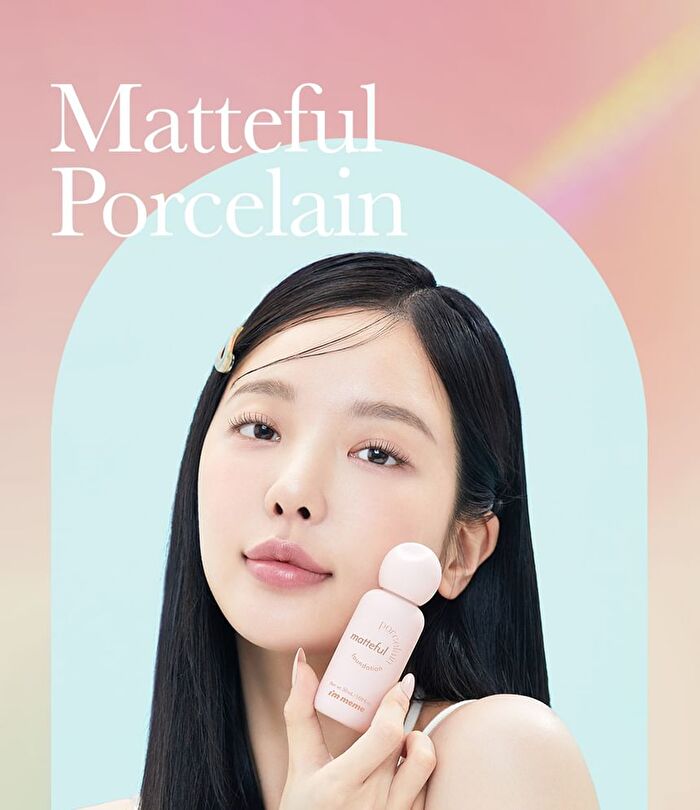 Matteful Porcelain Foundation - 3 Colors - #01 Fair