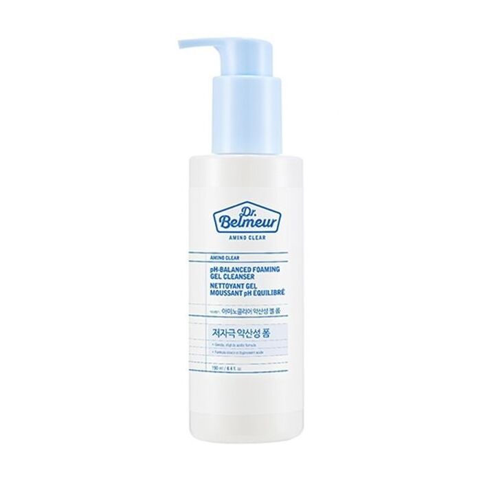 Dr. Belmeur Amino Clear pH-Balanced Foaming Gel Cleanser - 190ml