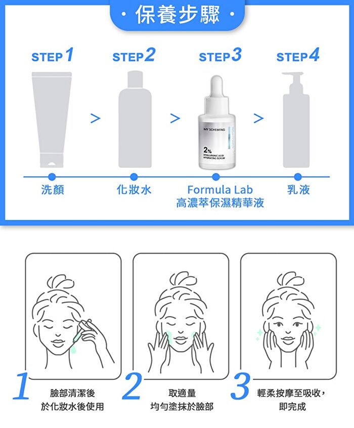 2% Hyaluronic Acid Hydrating Serum - 30ml