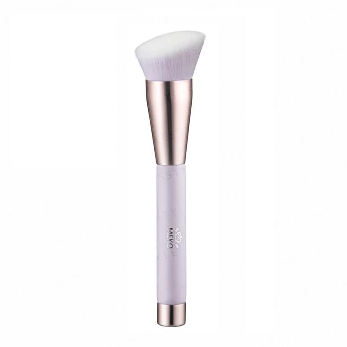 Magnetic Professional Angled Foundation Brush Cherry Blossom Purple - 1 pc