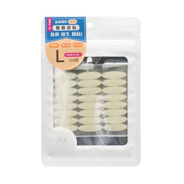 Natural Invisible Transparent Double Eyelid Tape L - 120 pcs
