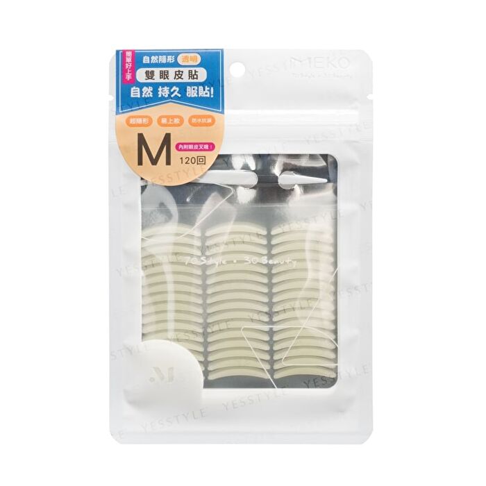 Meko Natural Invisible Transparent Double Eyelid Tape M - 120 pcs