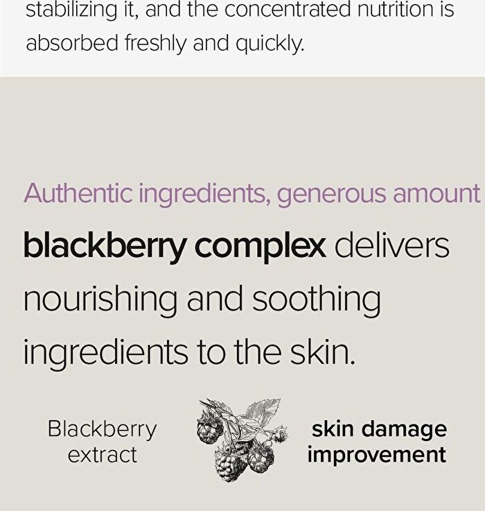 Vegan Blackberry Complex Cream Essence - 140ml