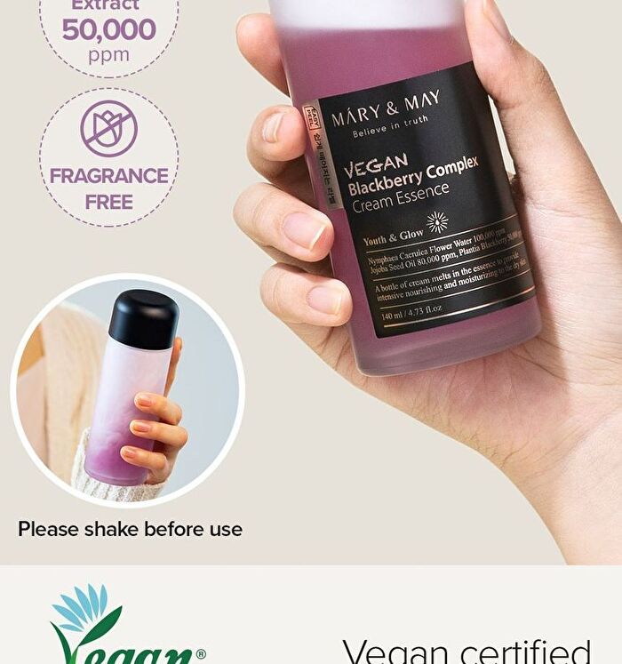Vegan Blackberry Complex Cream Essence - 140ml