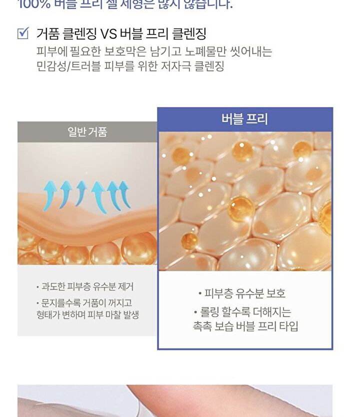 pH Balancing Bubble Free Cleansing Gel - 160ml