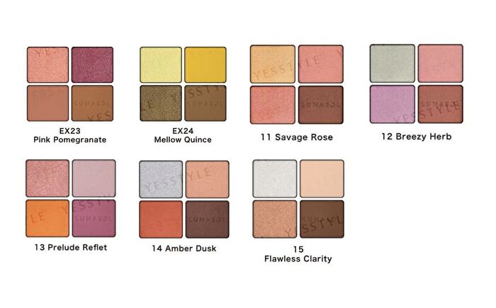 Lunasol Eye Coloration - 15 Flawless Clarity