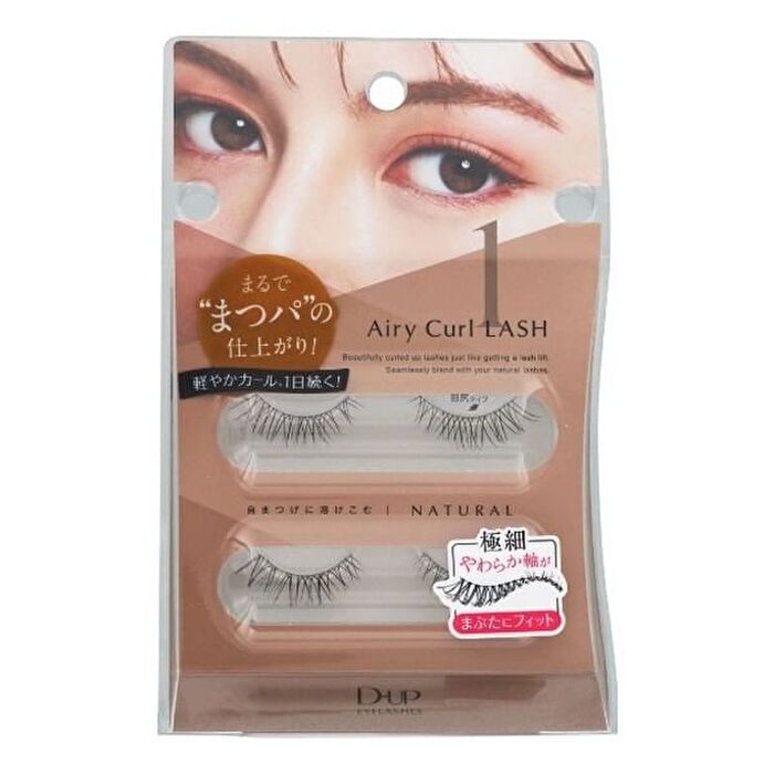 Airy Curl Lash - 2 pairs - 02 Natural