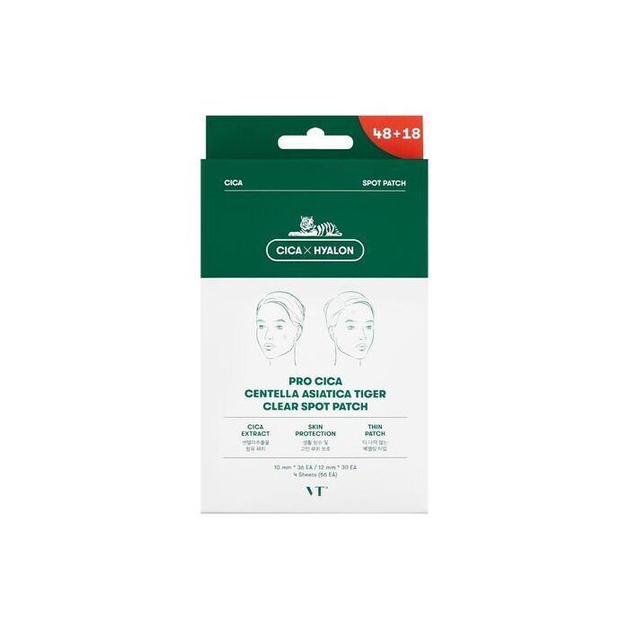 Vt Pro Cica Centella Asiatica Tiger Clear Spot Patch Set - 1 set