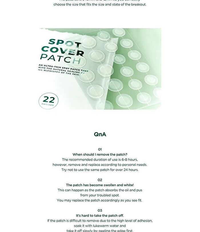 SKIN1004 Spot Cover Patch - 22 patches