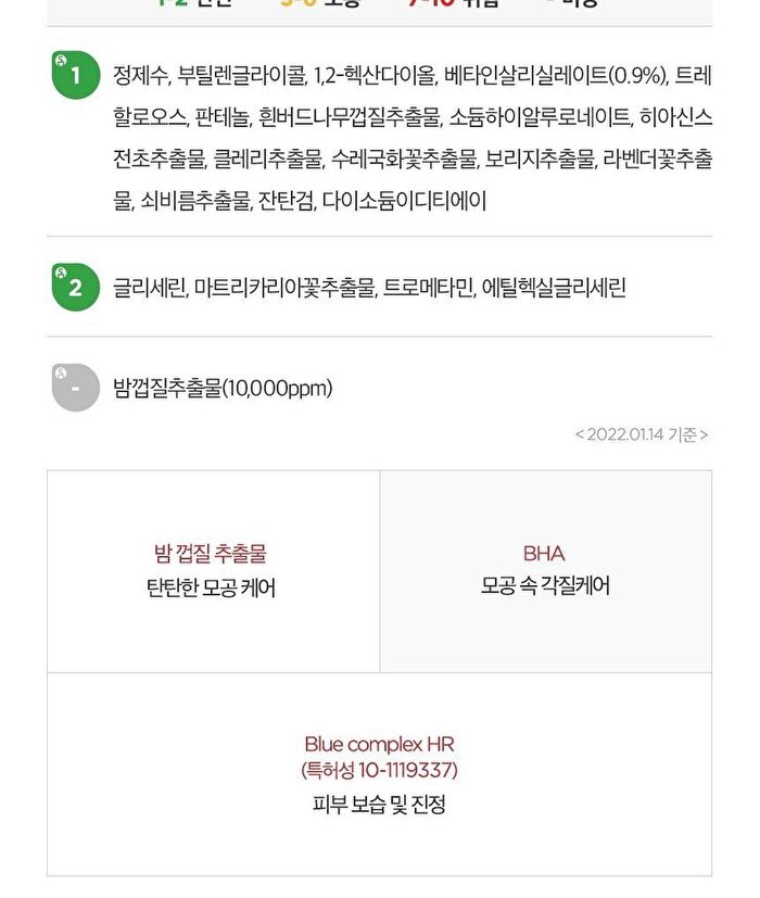 Chestnut BHA 0.9% Clear Toner - 200ml