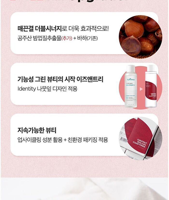 Chestnut BHA 0.9% Clear Toner - 200ml
