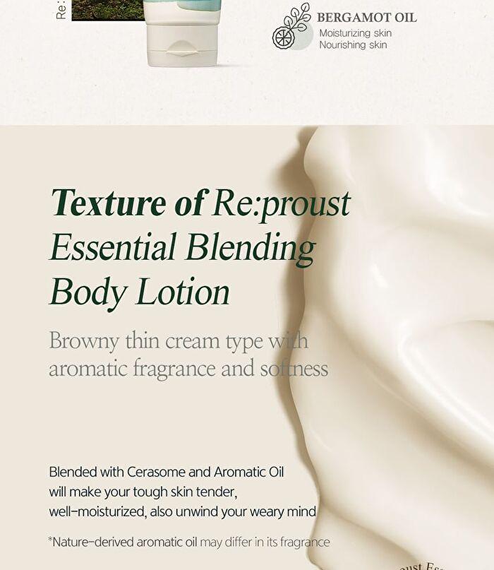 Re:proust Essential Blending Body Lotion - Greenery