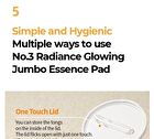 numbuzin No.3 Radiance Glowing Jumbo Essence Pad - 70 sheets